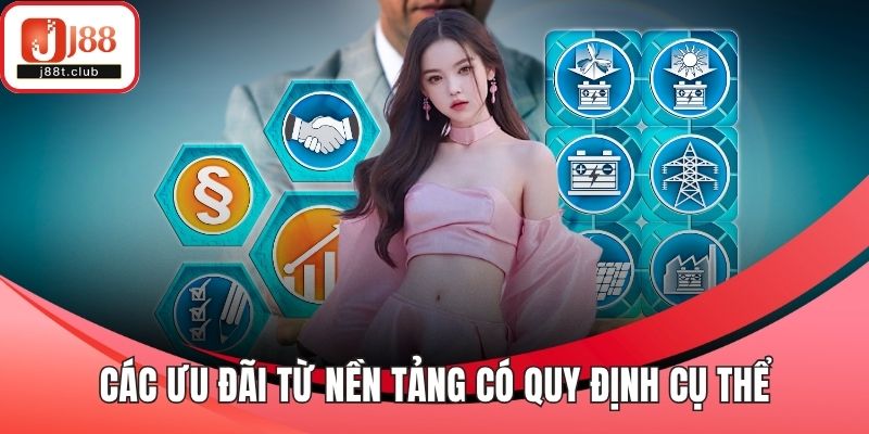 Các ưu đãi từ nền tảng có quy định cụ thể đối tượng và thời gian